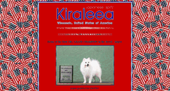 Desktop Screenshot of kiraleeajapanesespitz.com
